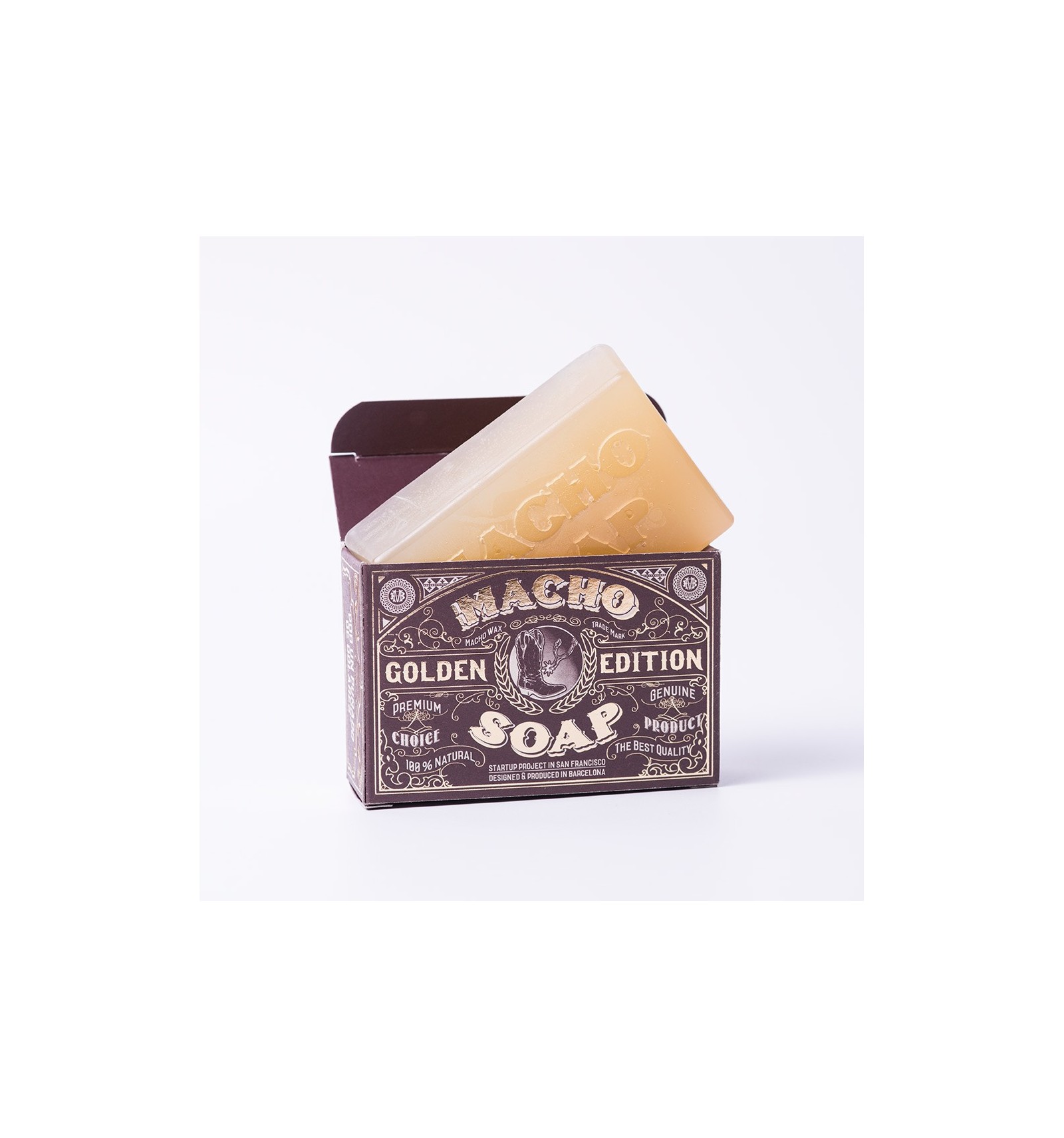 Pastilla de Jabón Macho Beard Pastilla jabón Macho Beard