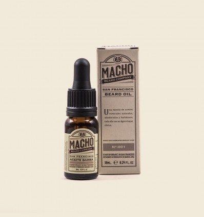 Aceite para Barba Natural SAN FRANCISCO