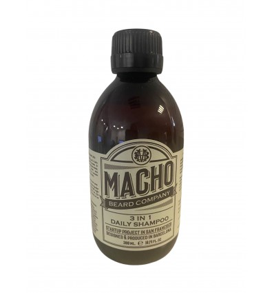 MACHO 3 in 1 Daily Shampoo, 300 ml