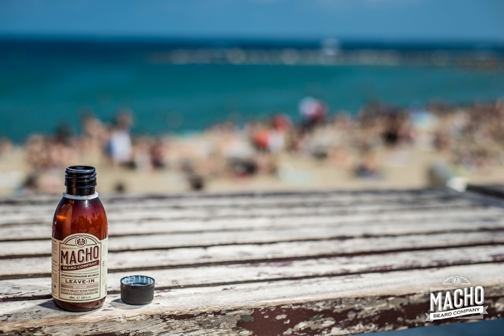 Acondicionador en seco para barba LeaveIn MachoBeardCompany