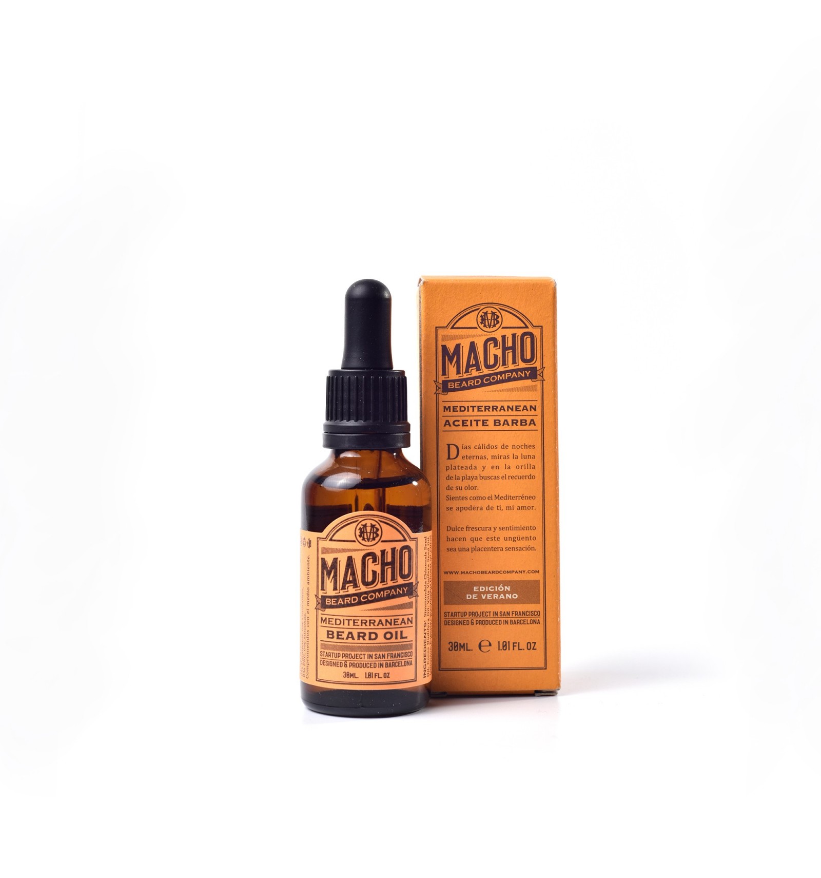 aceite para barba mediterranean